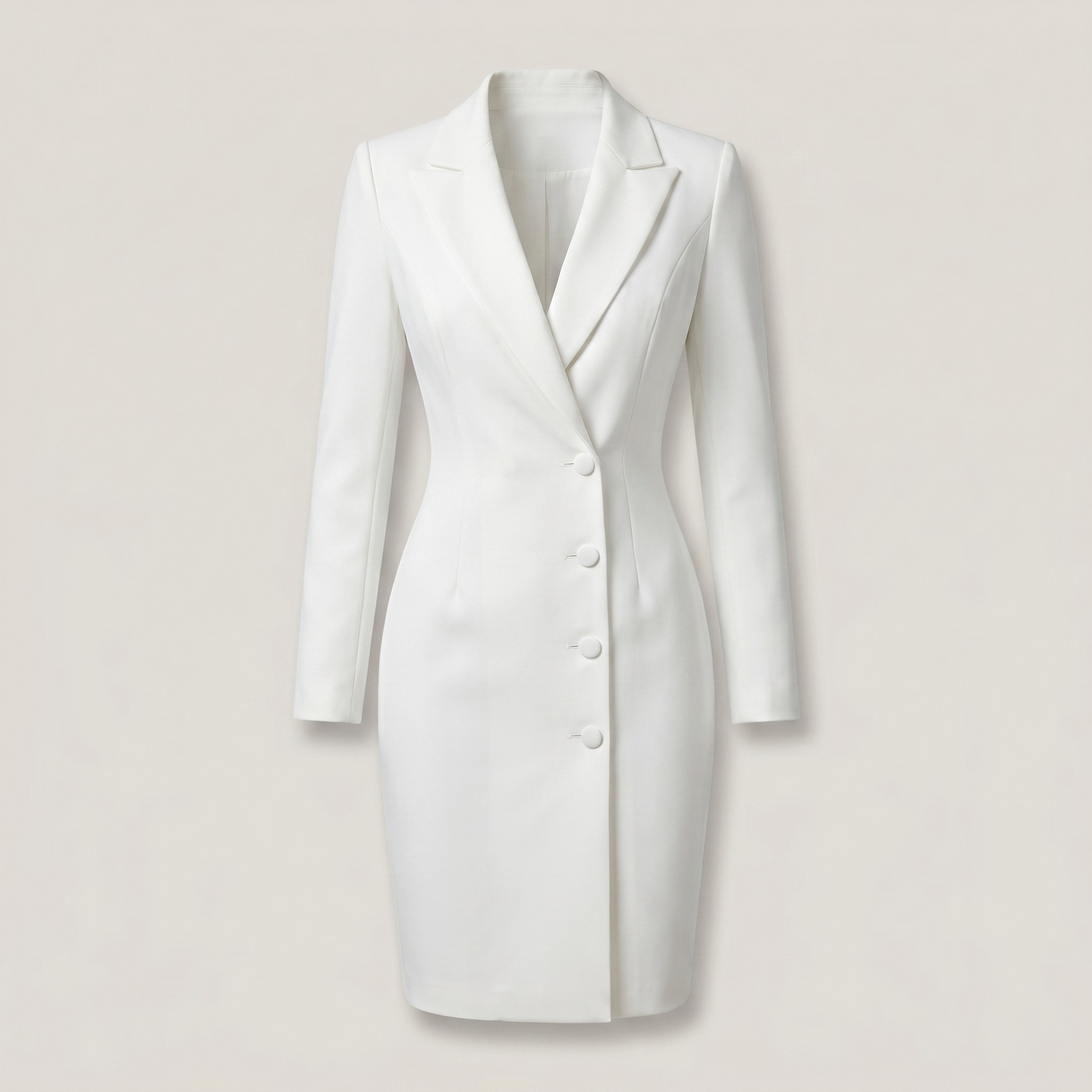 Robe blazer manches longues vera
