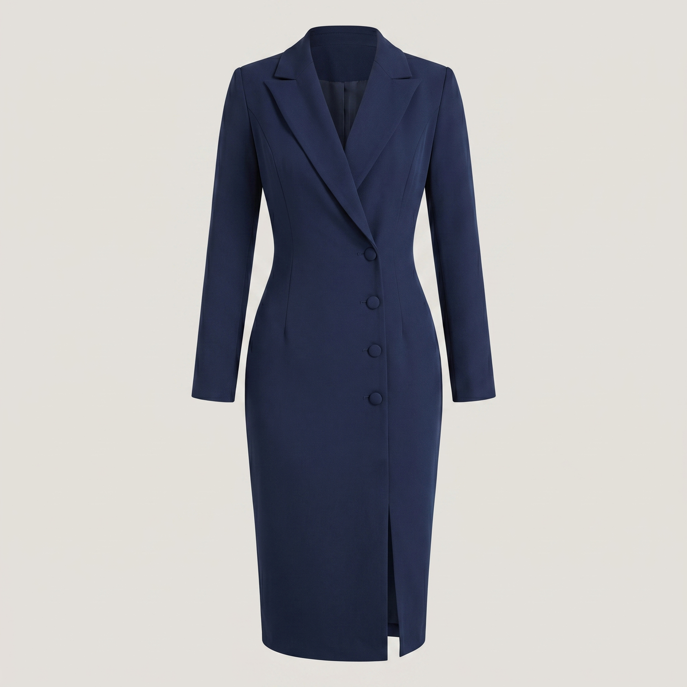 Robe blazer manches longues vera