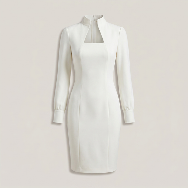 Robe col carré elsa