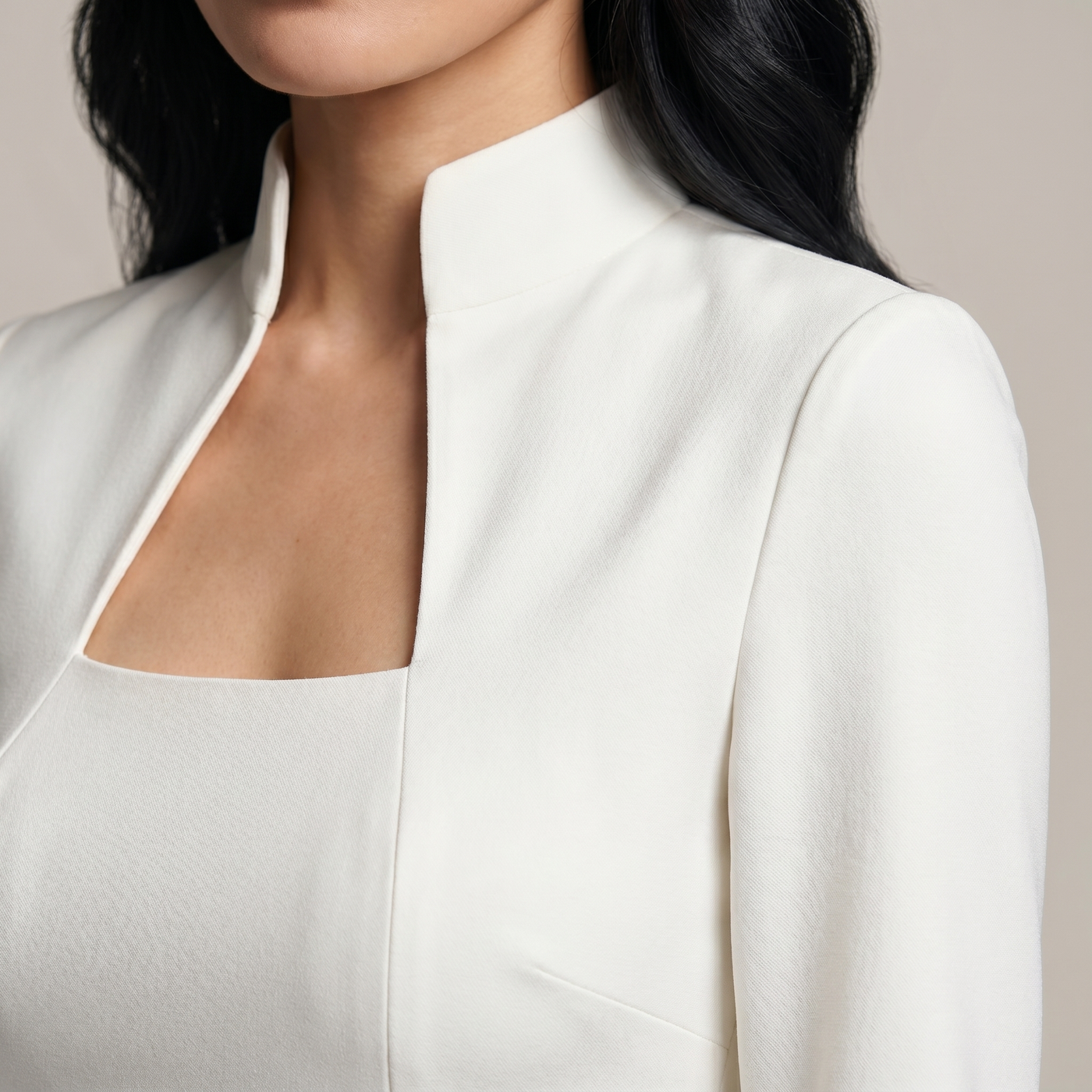Robe col carré elsa