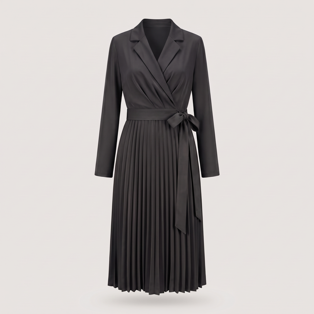 Robe tailleur plissée lucile