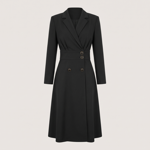 Robe tailleur croisée rosalie